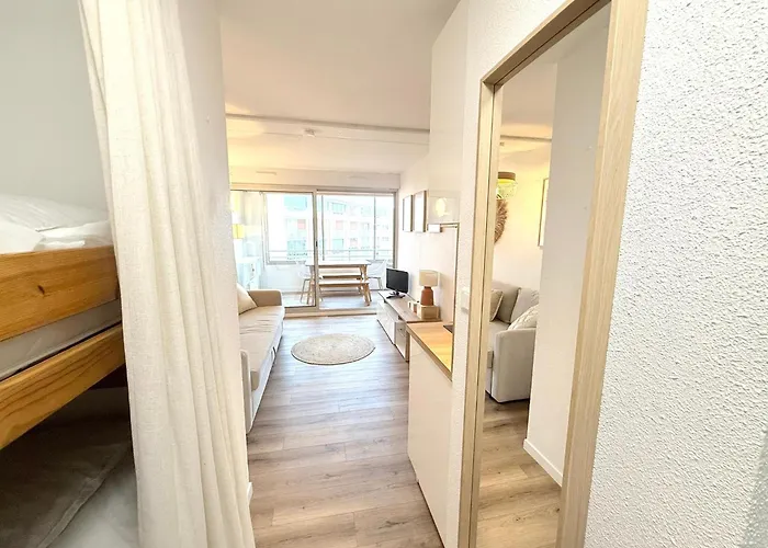 Confort 4-6 Pers Agde,animaux Ok, Richelieu A 150m, Piscine, Parking, Aqualand - アパート *